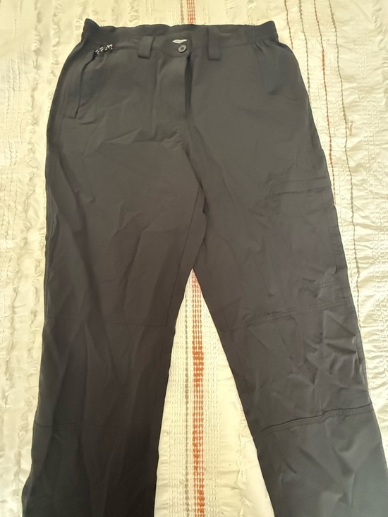 Warehouse Pants - (2-pack) Warehouse Black & Grey Women's Track Pants with Zip Pocket